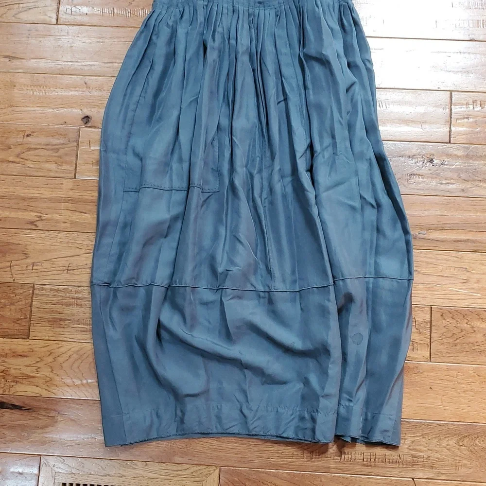 Jigsaw Silk Blue Sleeveless Tank Dress - Picture 8 of 9